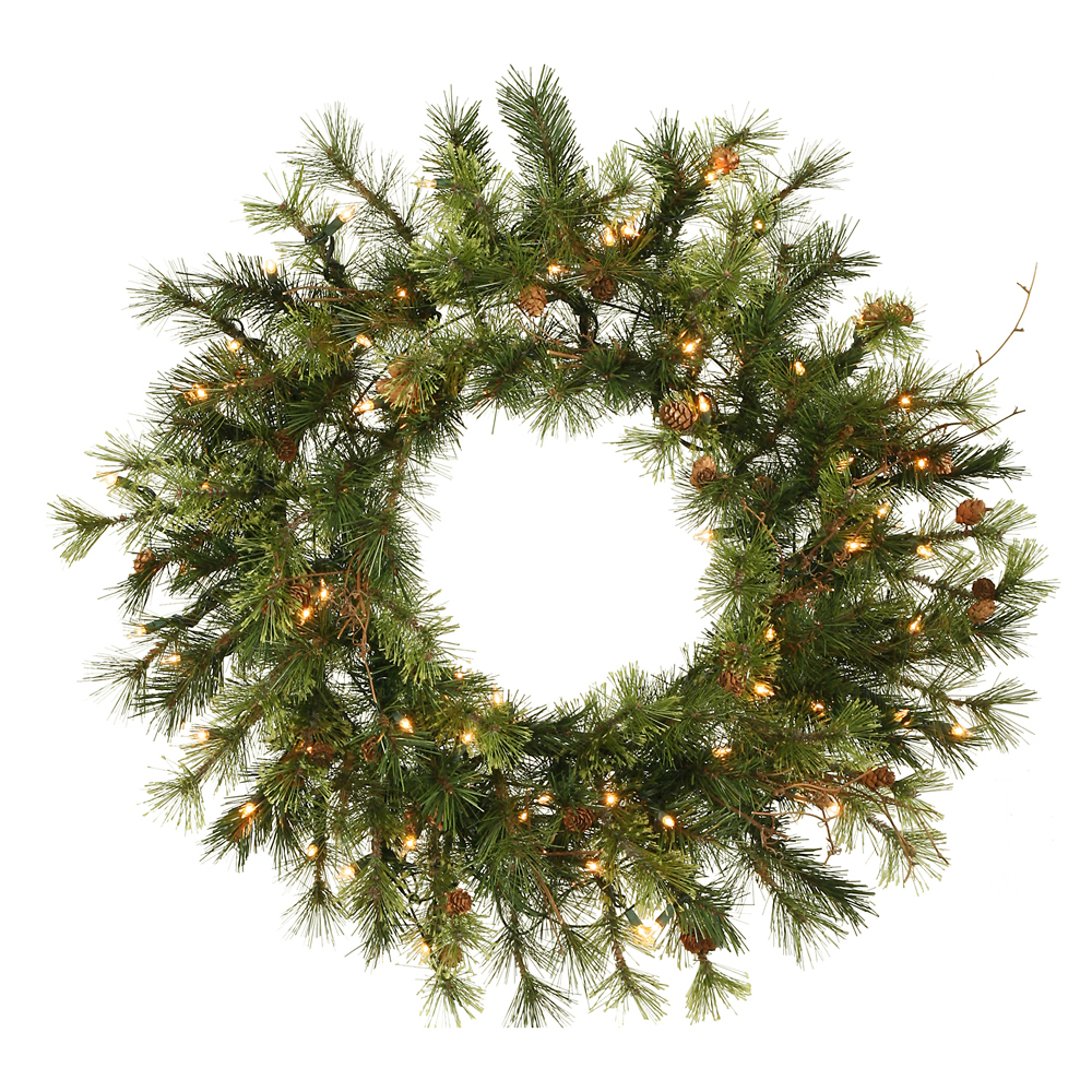 Vickerman 24" Mixed Country Artificial Christmas Wreath