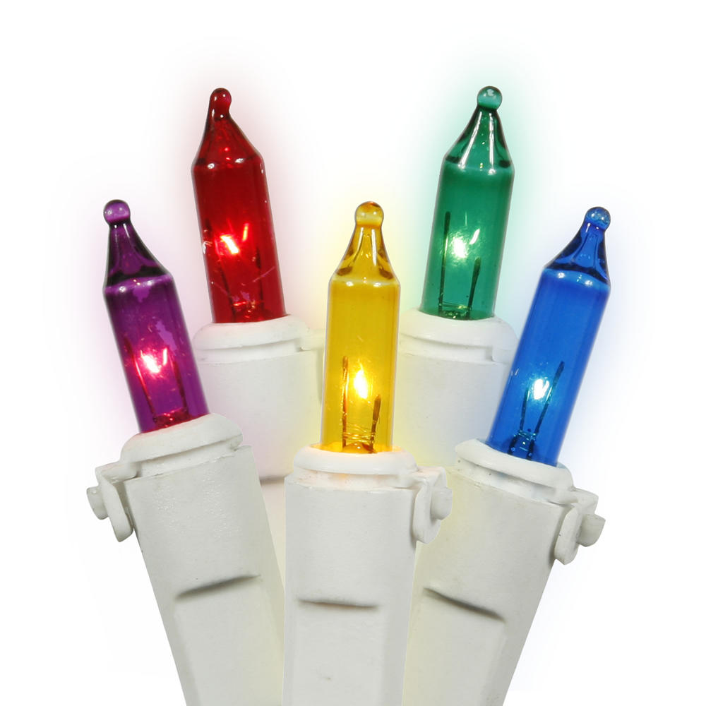 Vickerman 9' Multi-colored Mini Light Icicle Set