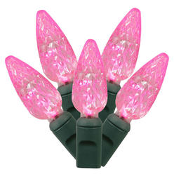 Vickerman 100Lt LED Pink/GW C6 EC  4"x34'L - X4G8110