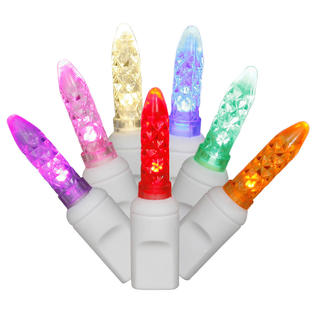 Vickerman 9 Warm White Twinkle Icicle Light Set
