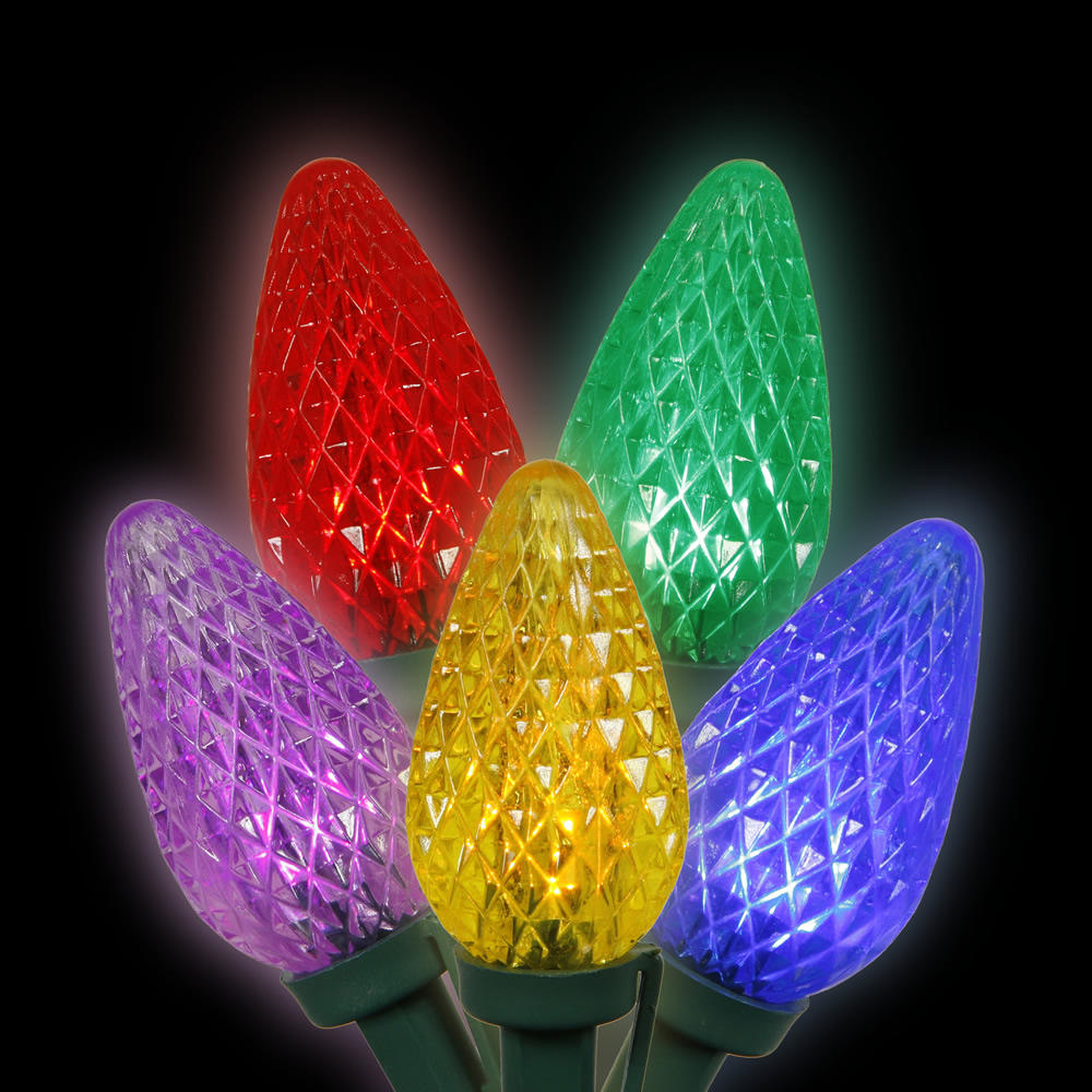 Vickerman 25 Light Multi-colored C9 LED Light Set
