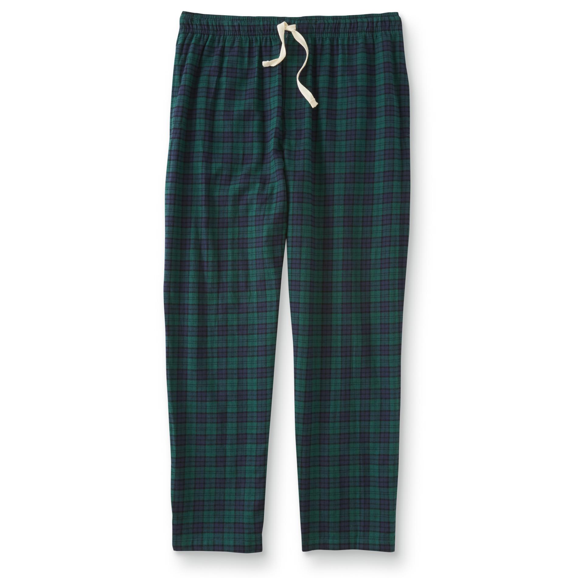 Outdoor Life Men's Flannel Pajama Pants-Plaid