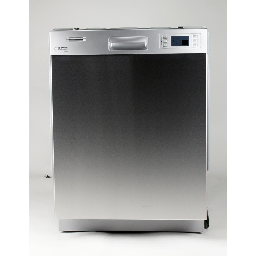 Equator SB 80 Full-size Built-in Dishwasher - Stainless Steel