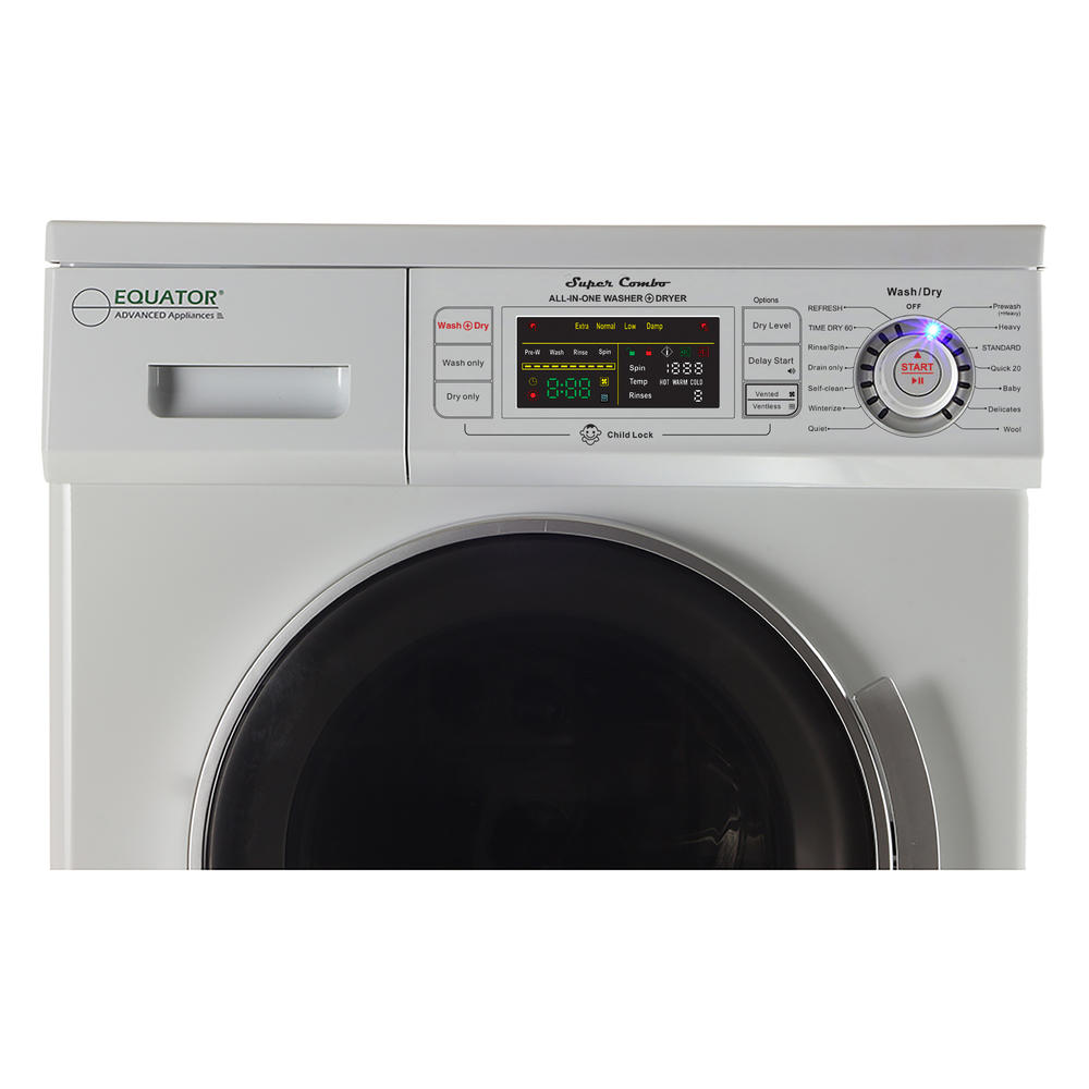 Equator EZ 4400 N White All in one Compact Washer and Vented/Ventless
