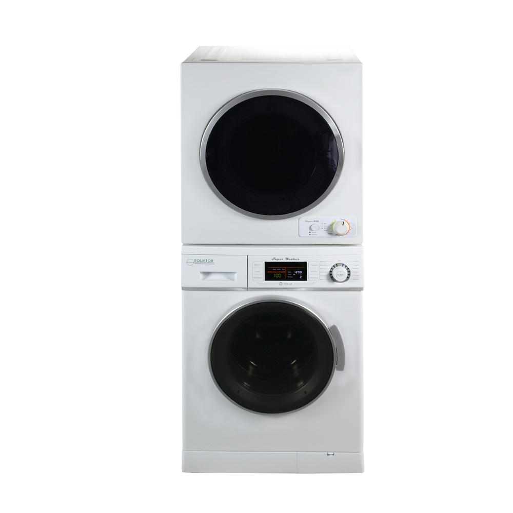 Equator EW 824 N & ED 850 Stackable set of New Version Compact Front