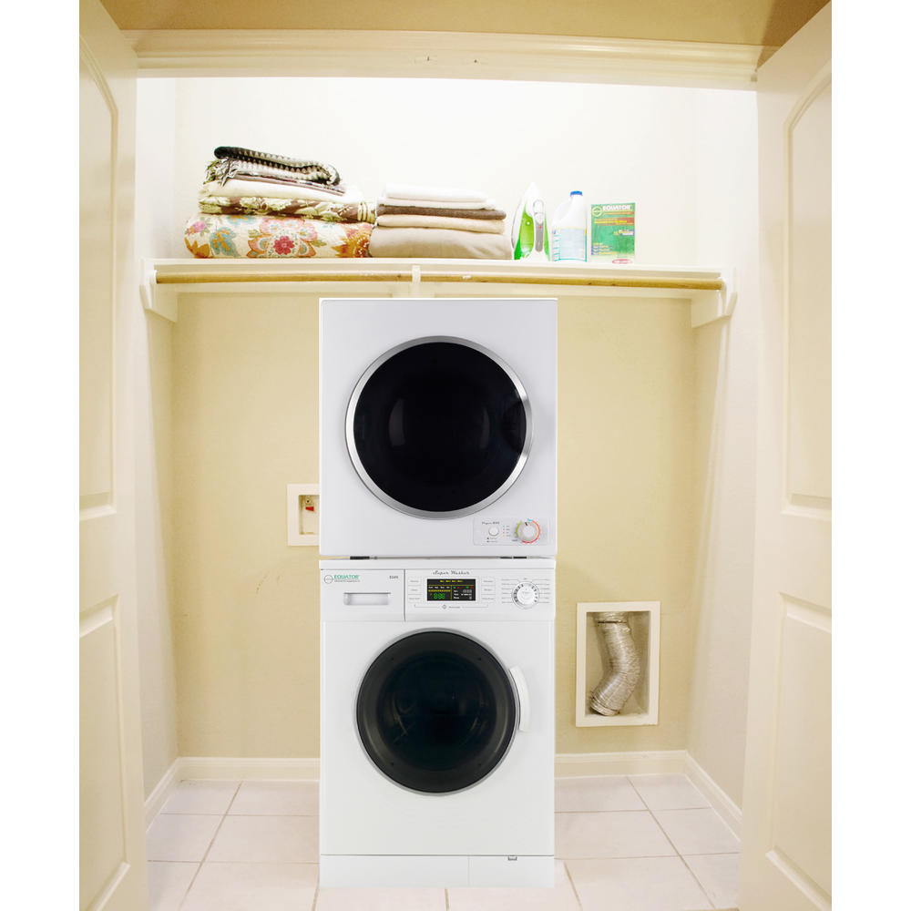 Equator EW 824 N & ED 850 Stackable set of New Version Compact Front