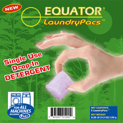 Equator HED 2852 LaundryPac Detergent, Regular 35