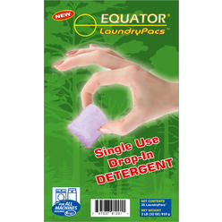 Equator HED 2850 LaundryPac Detergent, Travel Case 360
