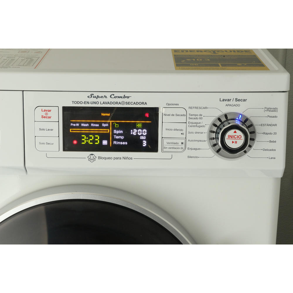 Equator EZ 4400 N/W SPA New Version Compact Combination Washer & Dryer