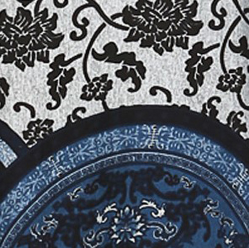 sachin and babi light blue dress White Mark Women's Naarah Embroidered Sweater Dress, Blue, Large main image 1