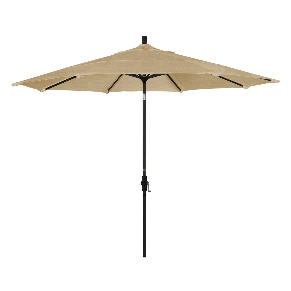 California Umbrella 11'  Market Umbrella Collar Tilt-Olefin, Choice of Color