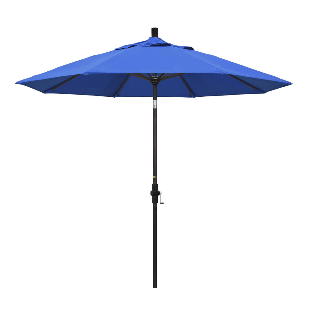 California Umbrella 9'  Market Umbrella Collar Tilt-Olefin, Choice of Color