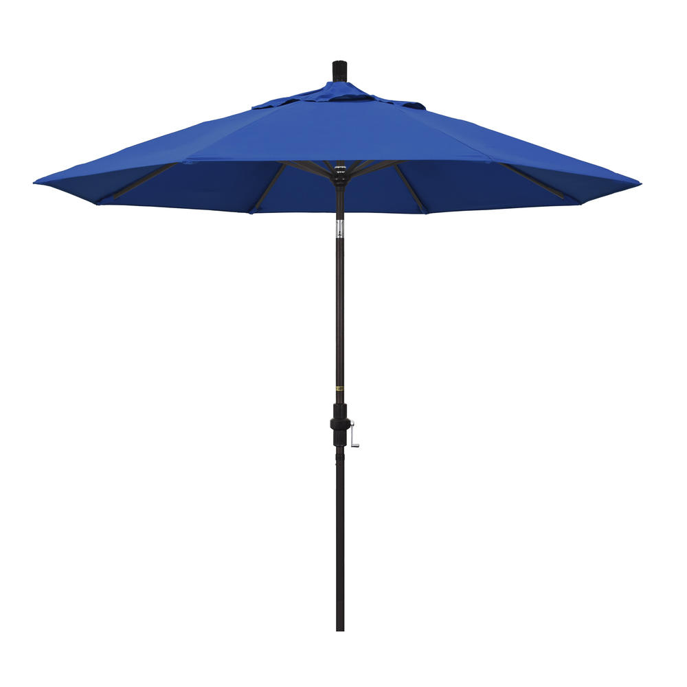 California Umbrella 9'  Market Umbrella Collar Tilt-Pacifica, Choice of Color