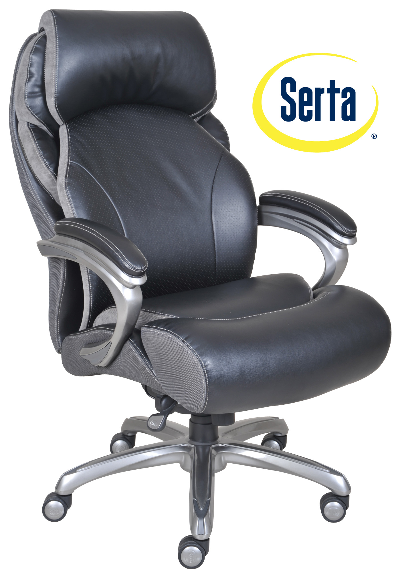 Serta Big Tall Smart Layers Premium Elite Executive Chair with