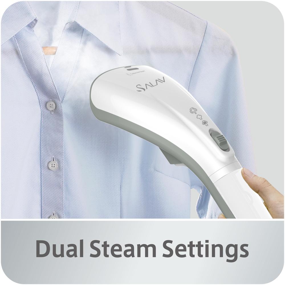SALAV HS04/T Gray QuickSteam Hand Held Steamer, 1000 watts,