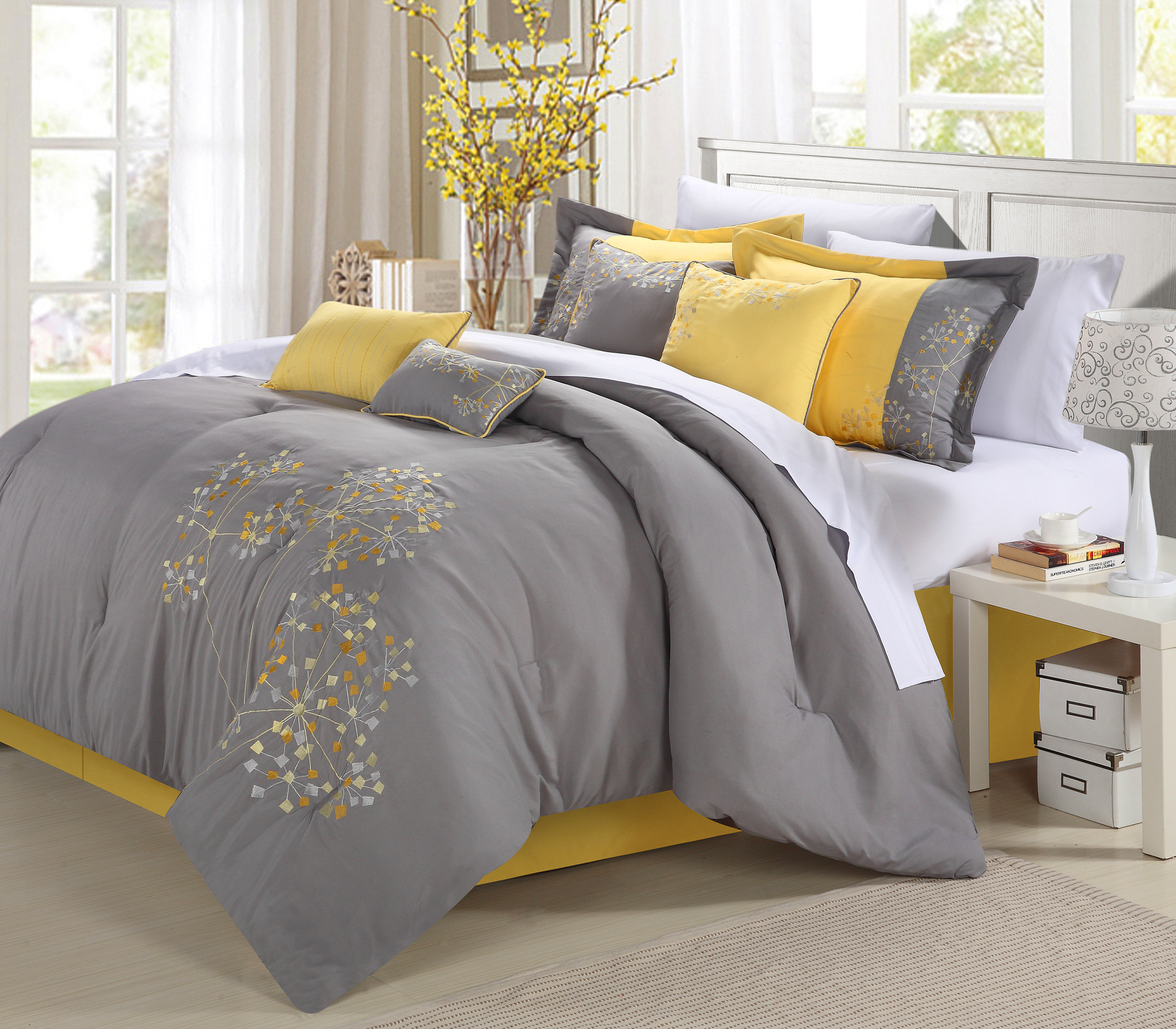 Chic Home Shea 12 Piece Bed in a Bag Comforter Set