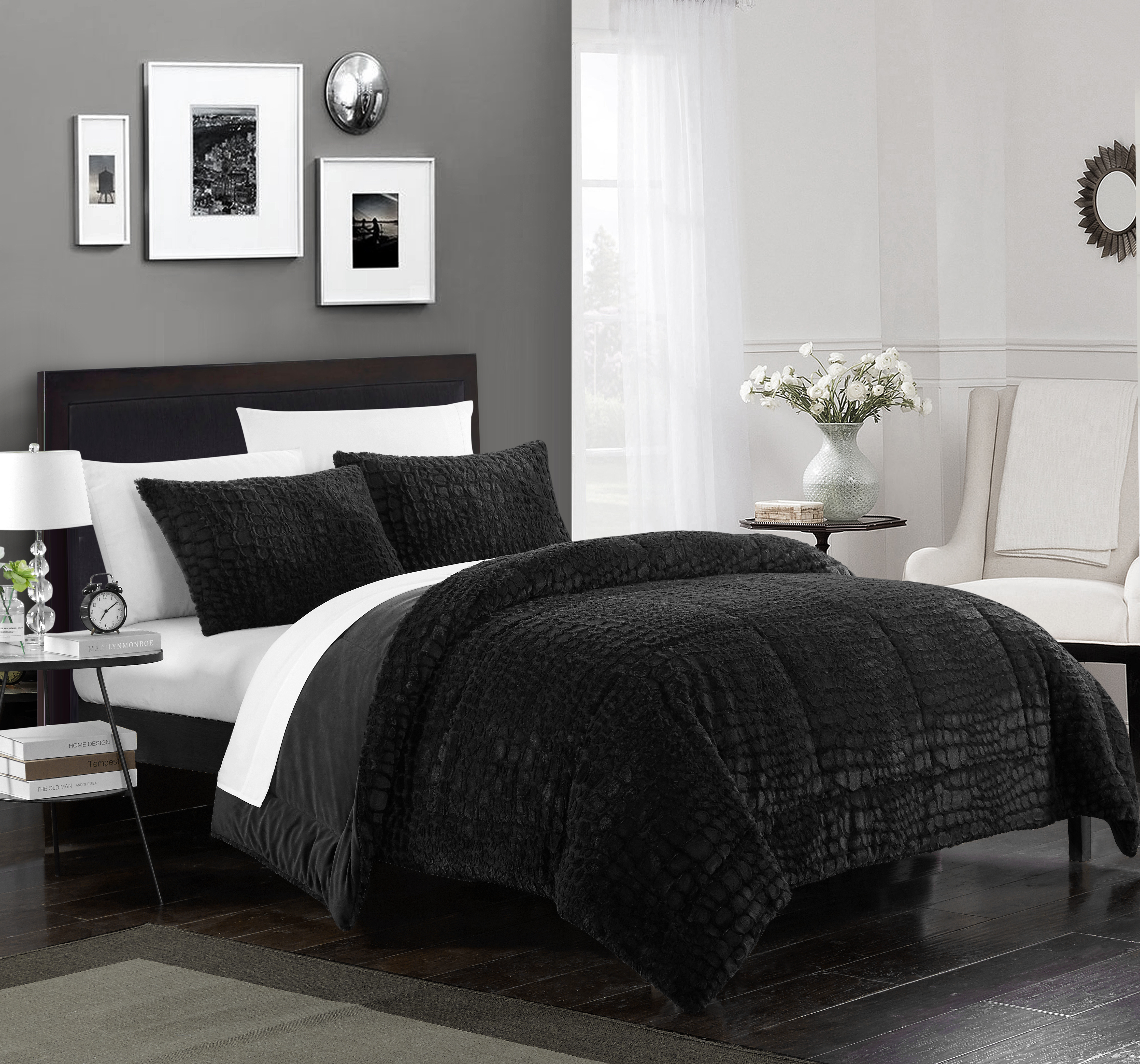 Chic Home Caimani 7 Piece Queen Bed In A Bag Comforter Set