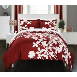 Chic Home Casa Blanca 7 Piece Reversible Bed in a Bag Duvet Cover Set