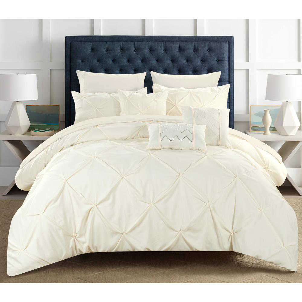 Chic Home Valentina 8 or 10 Piece Bed in a Bag Comforter Set