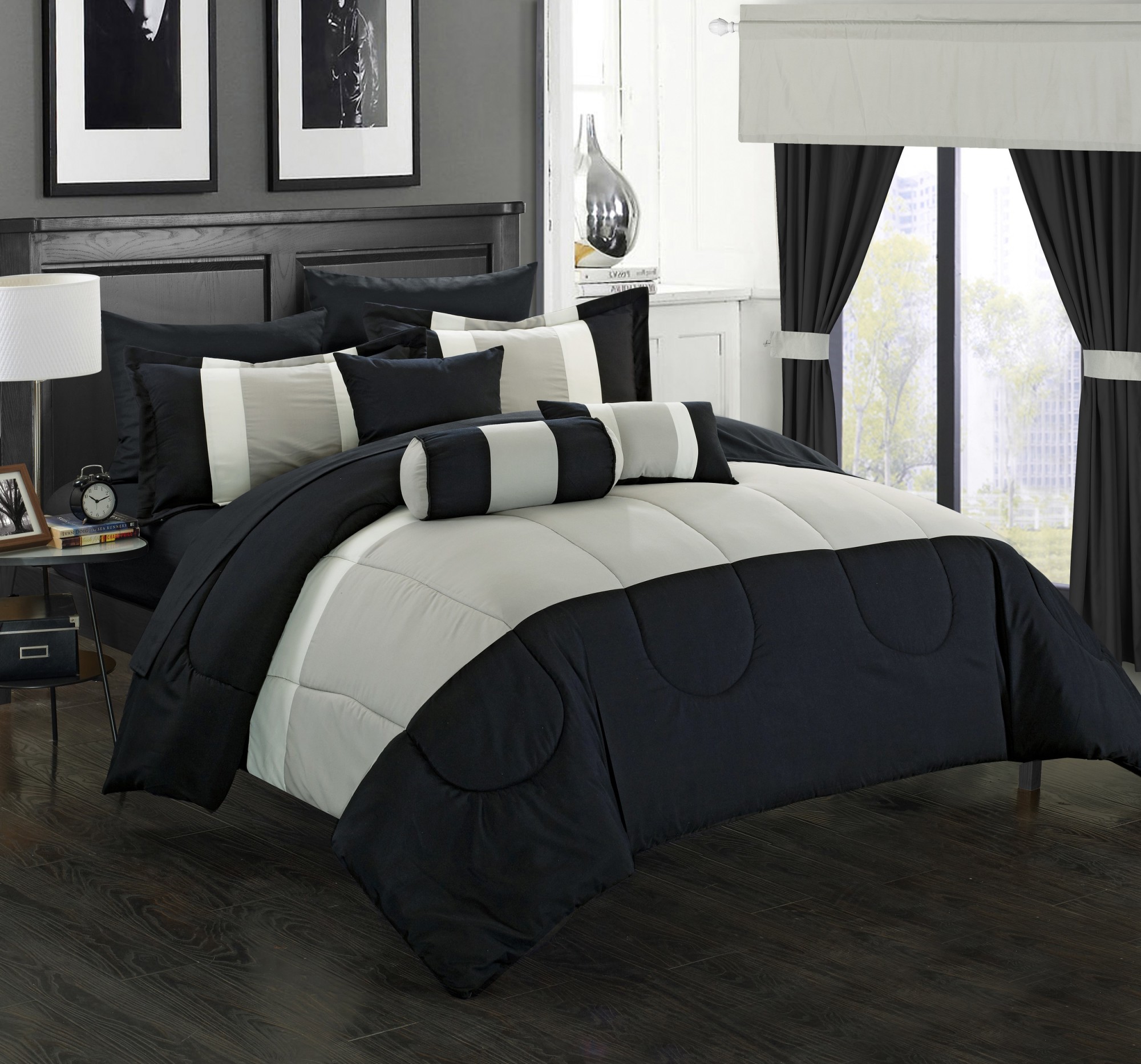 Chic Home Whitehall 20 Piece Bed in a Bag Comforter Set