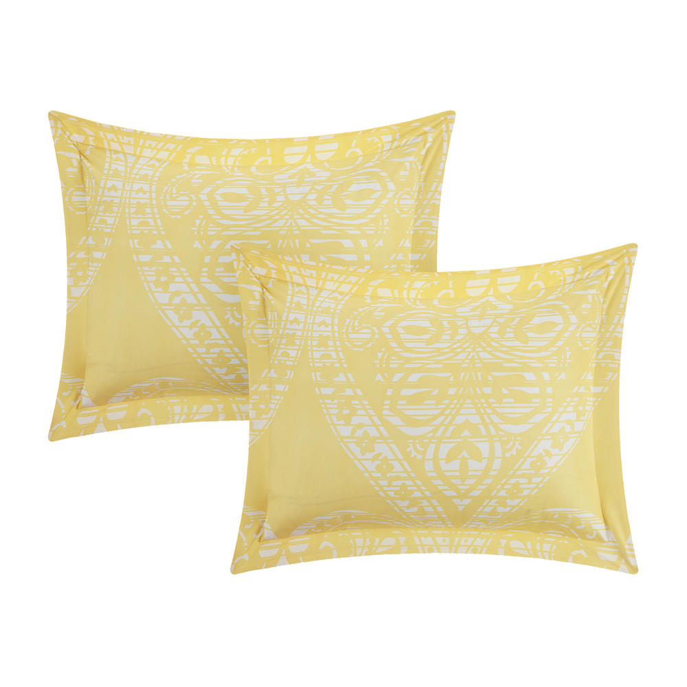 Chic Home Perugia 6 or 8 Piece Comforter Set, Yellow