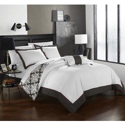 Chic Home Maribeth 8 Piece Reversible Bed in a Bag Duvet Cover Set