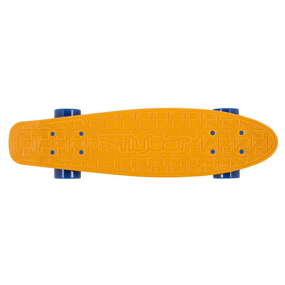 Flybar Inc. Skate 22 Inch Mini Plastic Cruiser Complete Skateboard