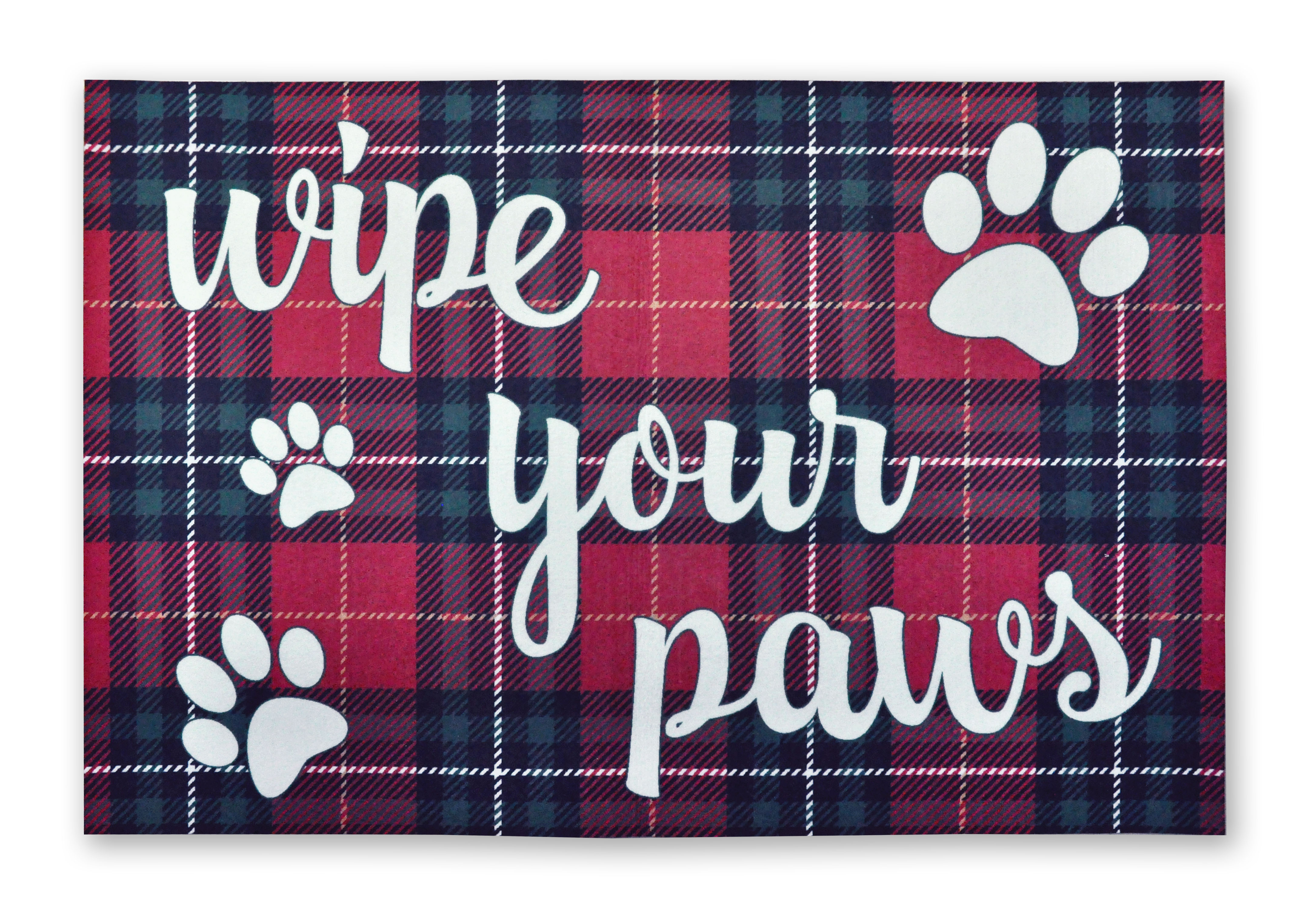 Wipe Your Paws Doormat 1 5 X 2 5