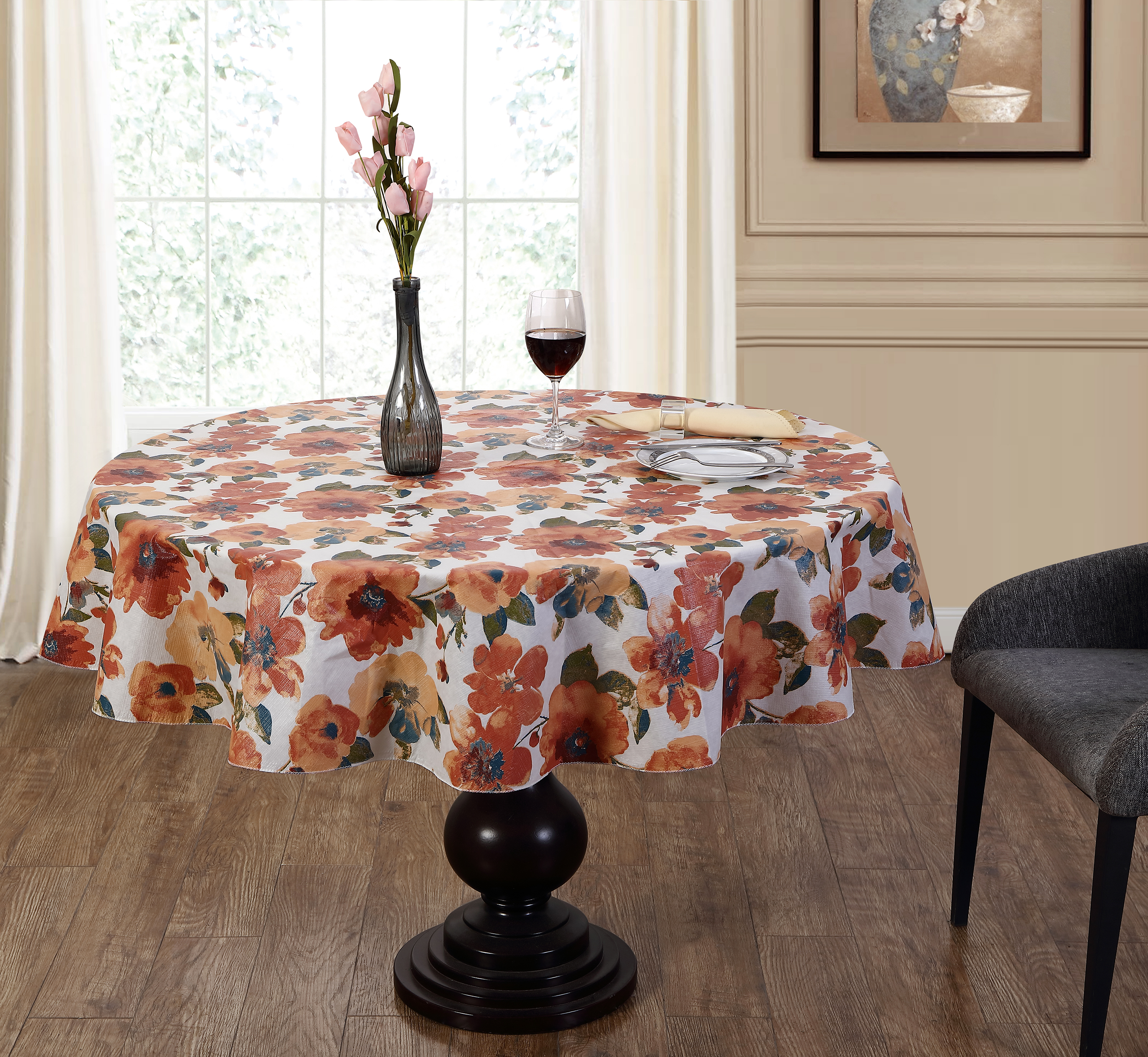 Size 60 In Round Tablecloths Kmart