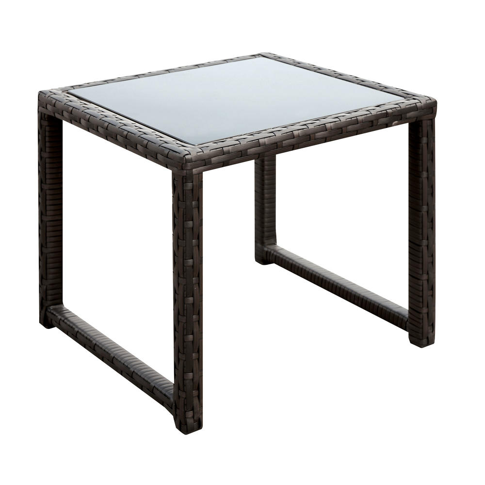 Furniture of America Gemma Patio Side Table