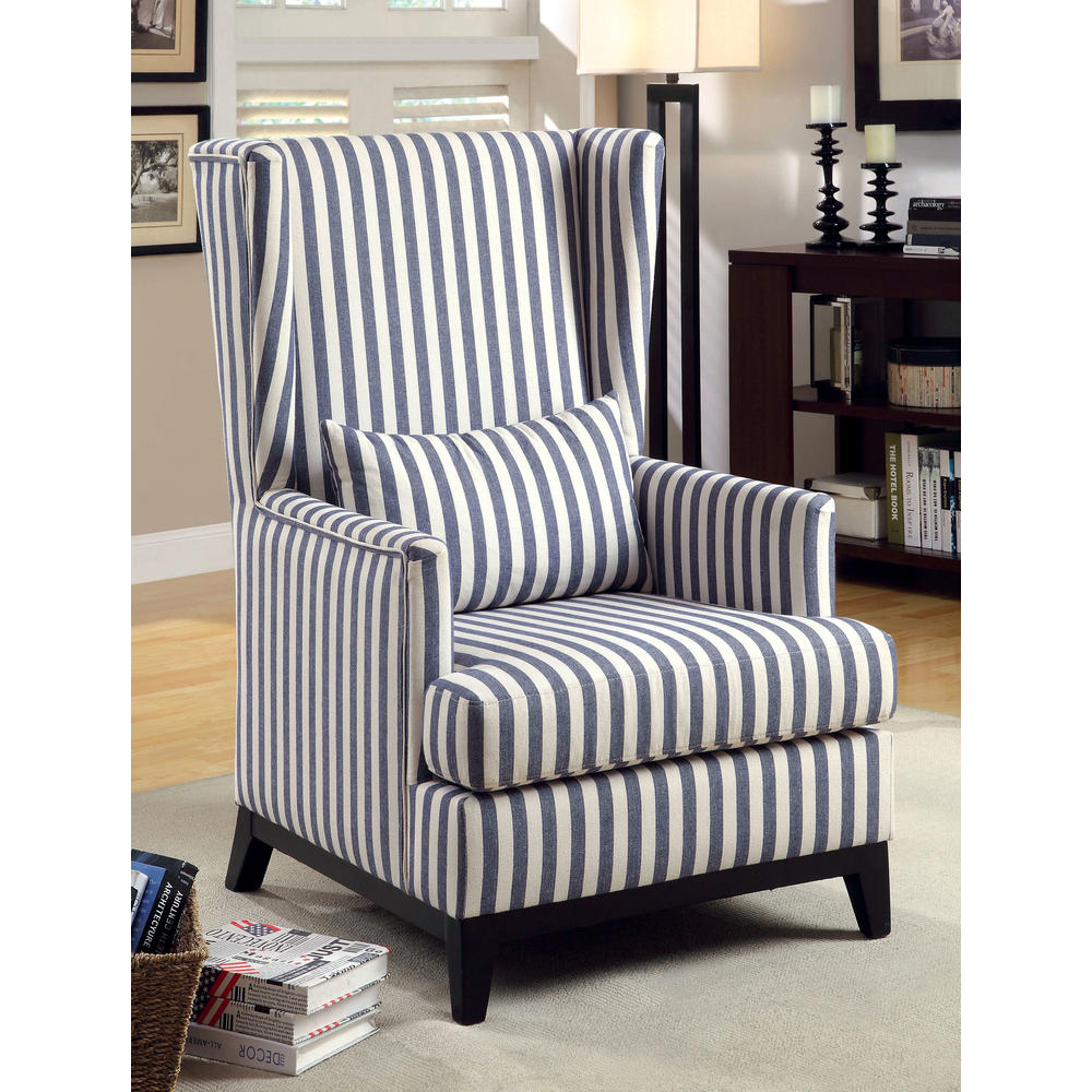 Furniture of America Richard High Wingback Arm Chair