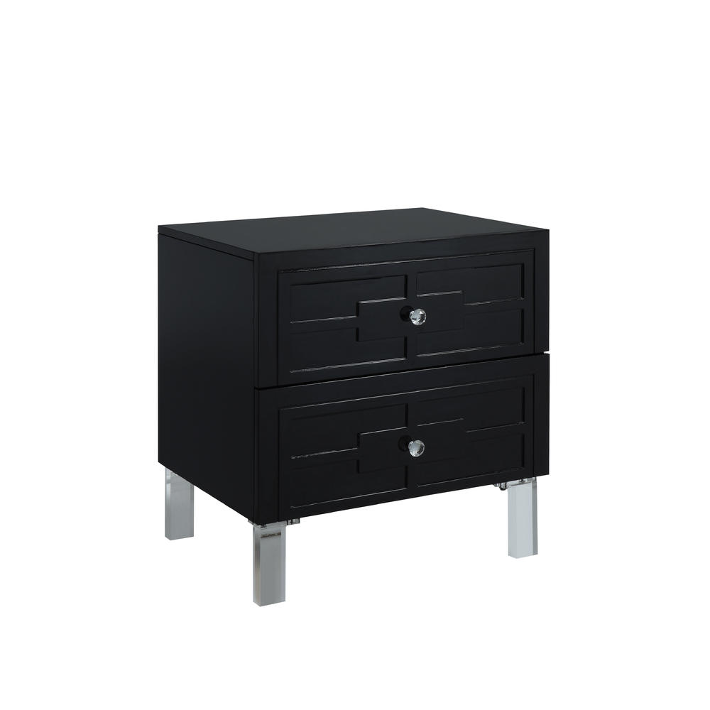 Furniture of America Mariah Contemporary 2-drawer  End Table