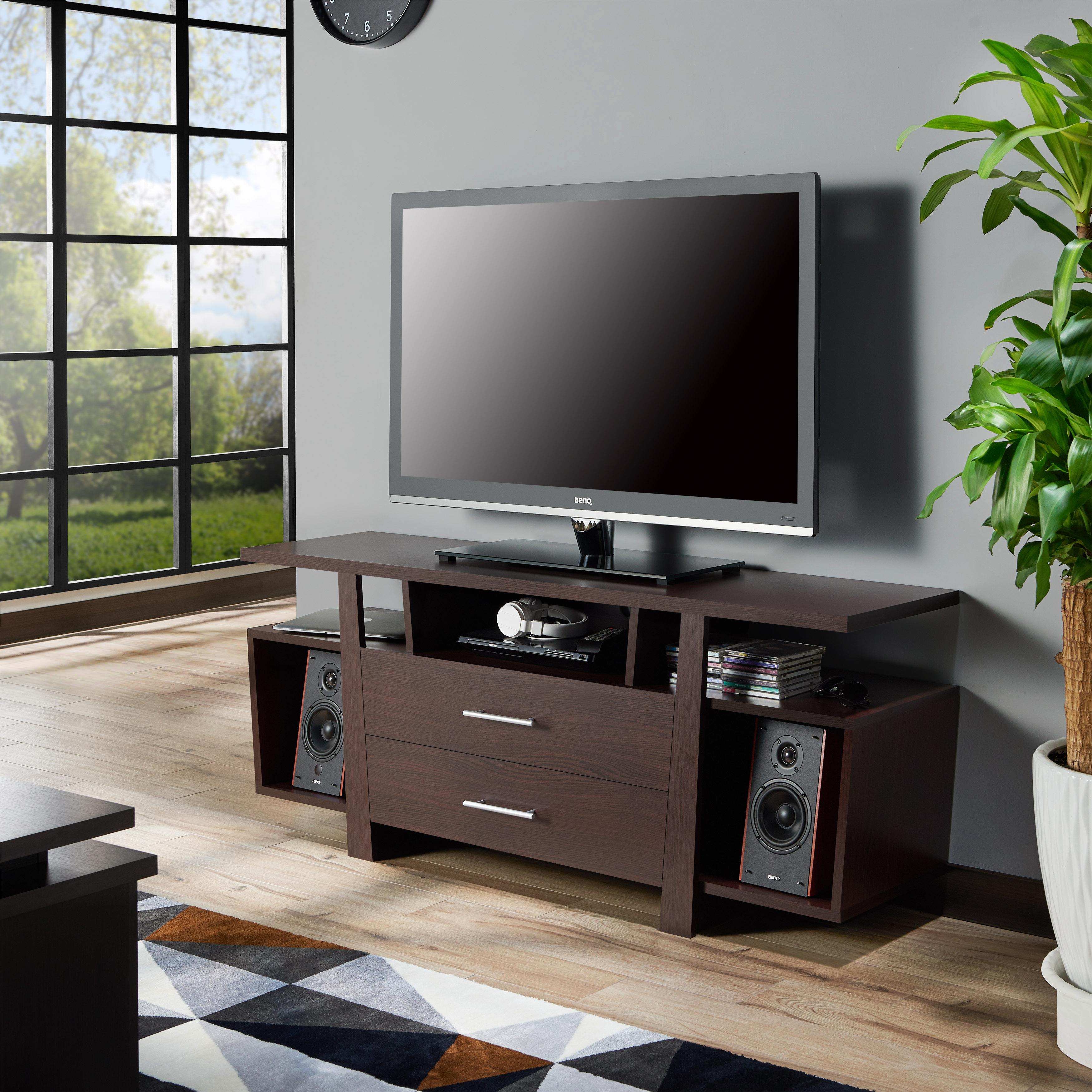 Furniture of America Eadgar Modern 59-Inch TV Stand