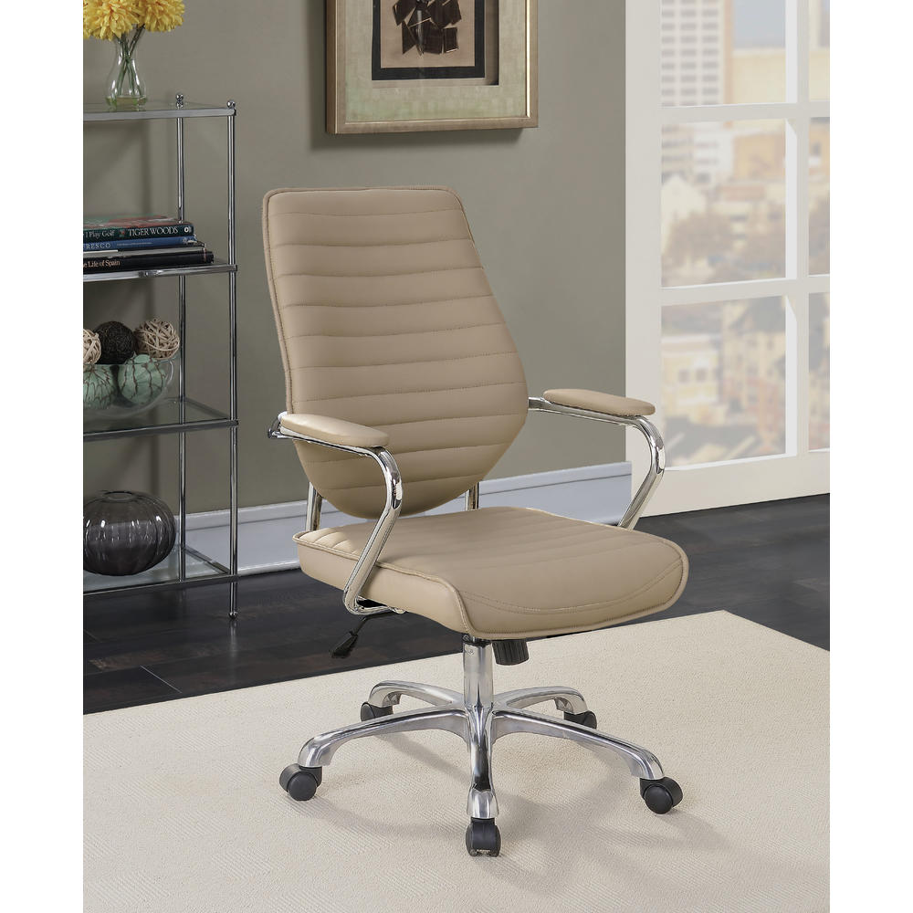 Furniture of America Blanda Contemporary Leatherette Office Chair
