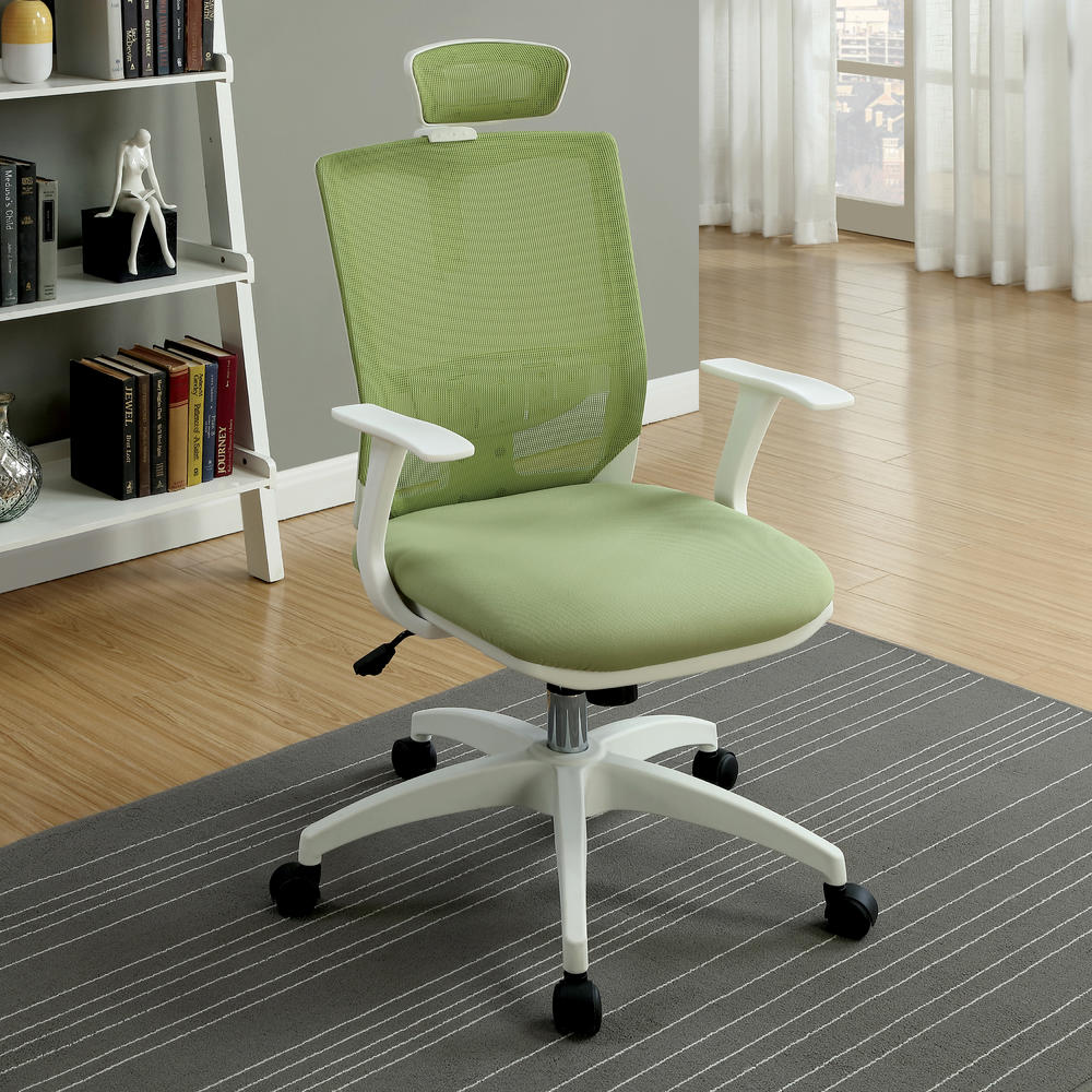 Furniture of America Joska Green Mesh Back Office Chair
