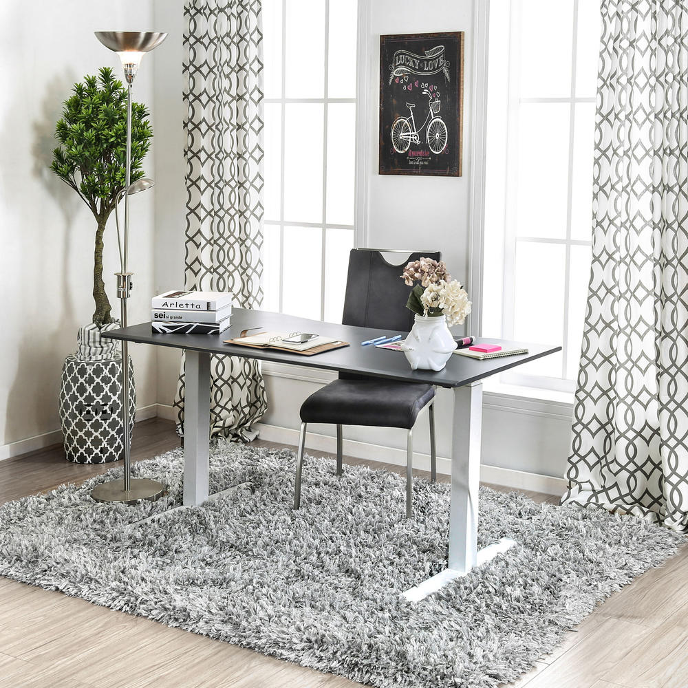 Furniture of America Zared Modern Height Adjustable Desk