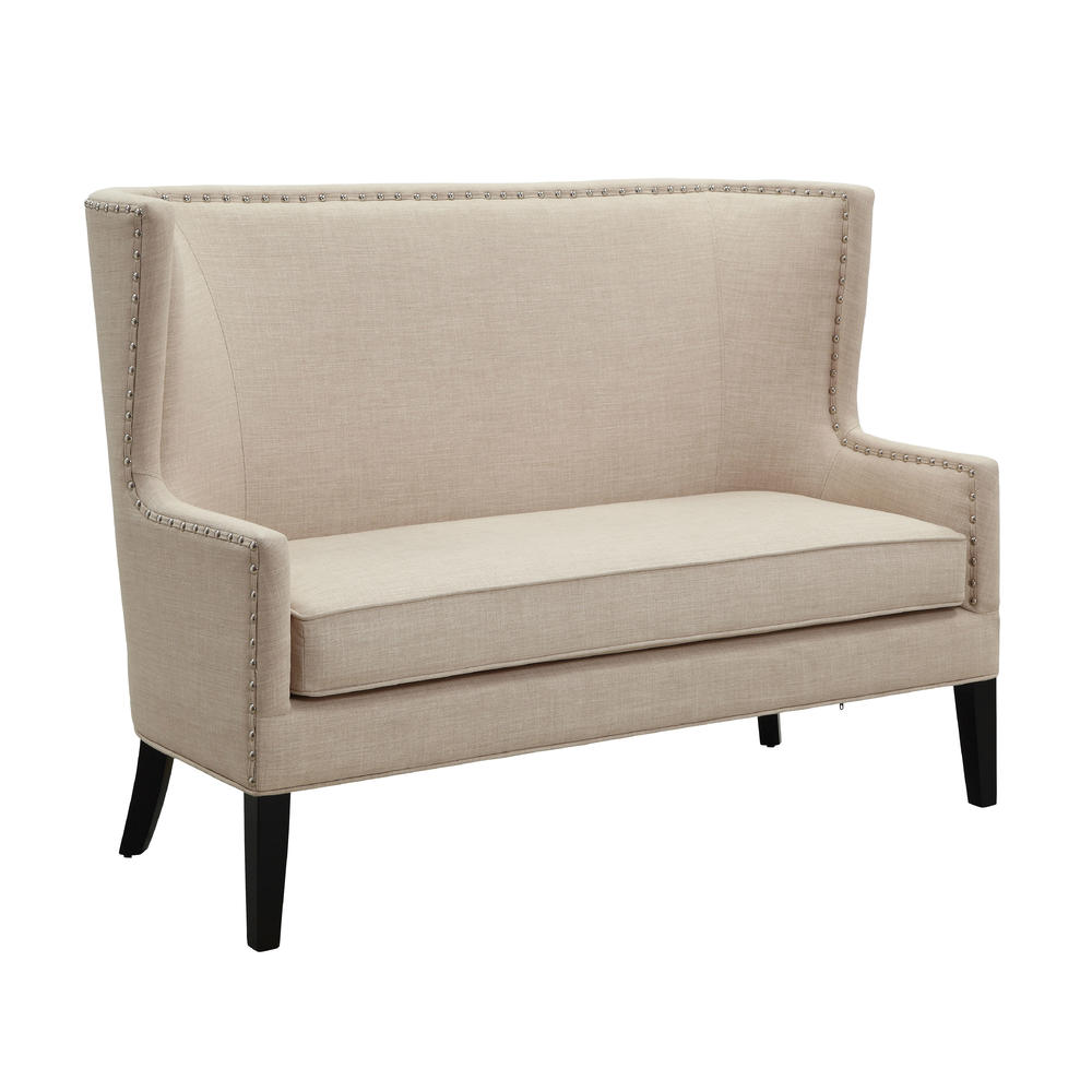 Furniture of America Fleming Contemporary Wingback Bench