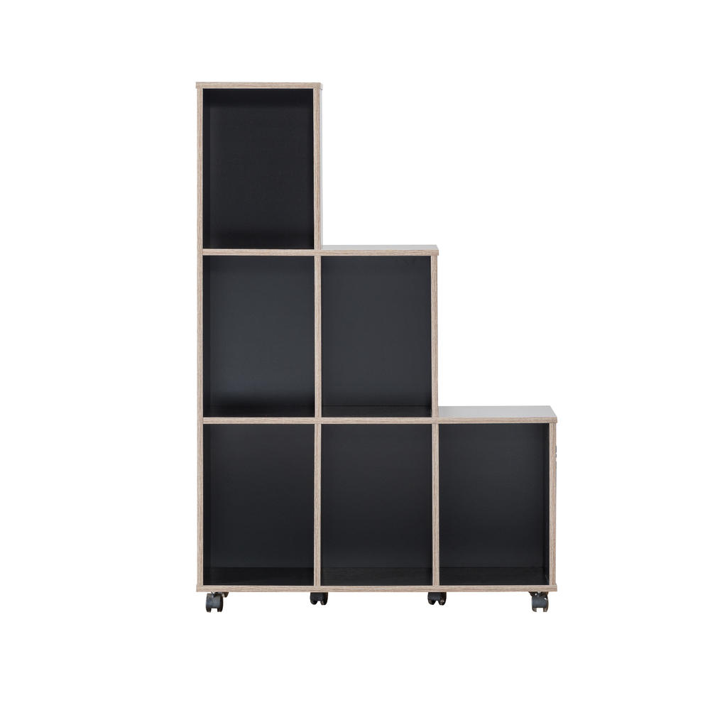 Furniture of America Yensy Contemporary 6-Shelf Bookcase
