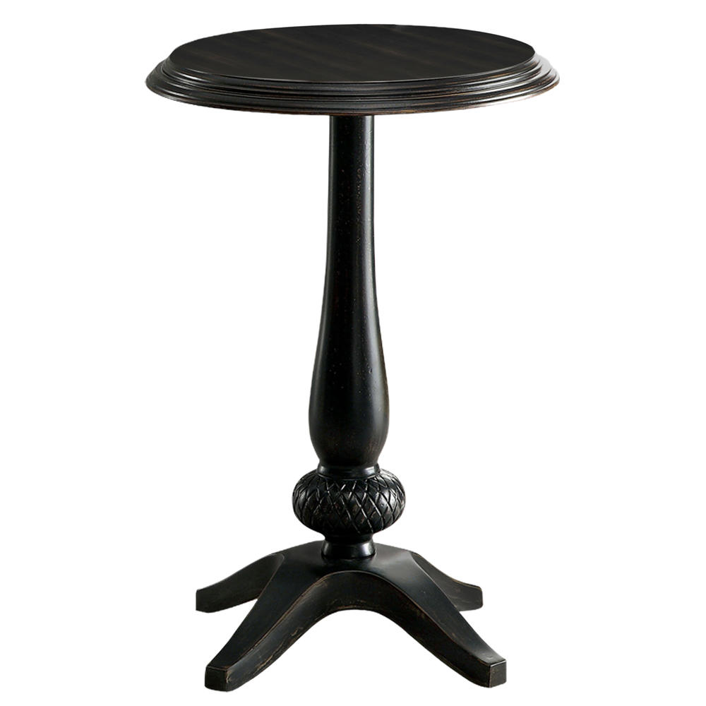 Furniture of America Acantha Traditional Round Side Table