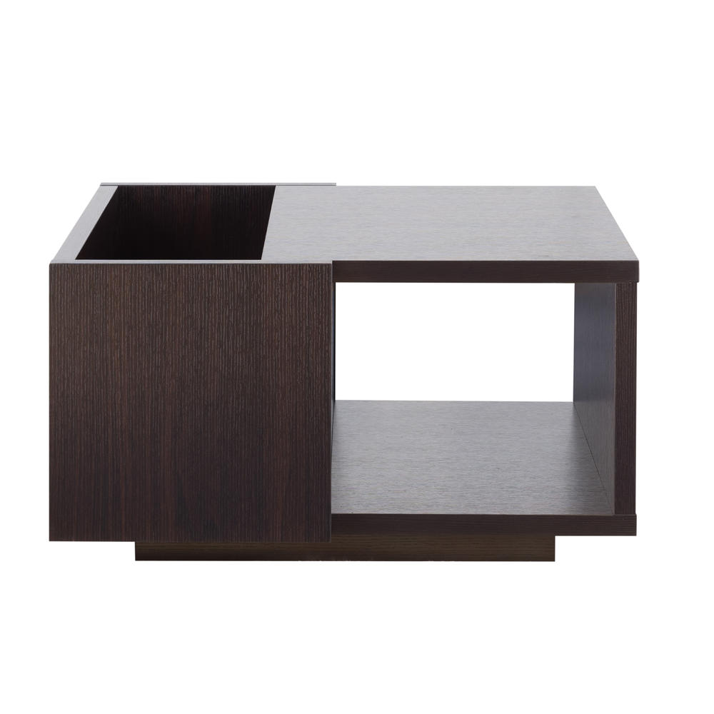 Furniture of America Pargrave Modern Geometric Square Coffee Table