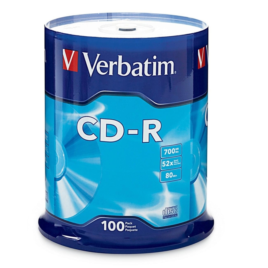 Verbatim DVD-R AZO 4.7Gb 16X - Surface Matt Silver, Boîte De 50 Disques