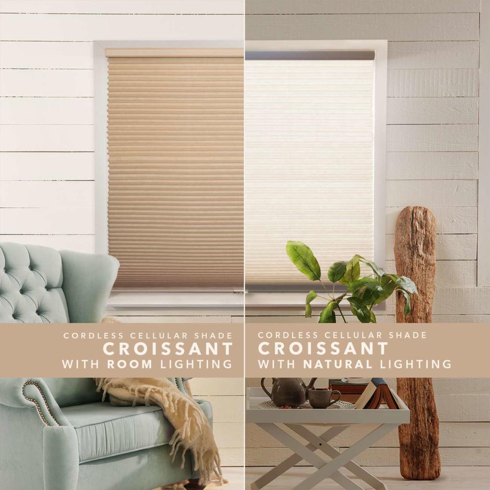 Chicology Cordless Cellular Shades / window blind fabric single cell, Honeycomb Cell, Privacy