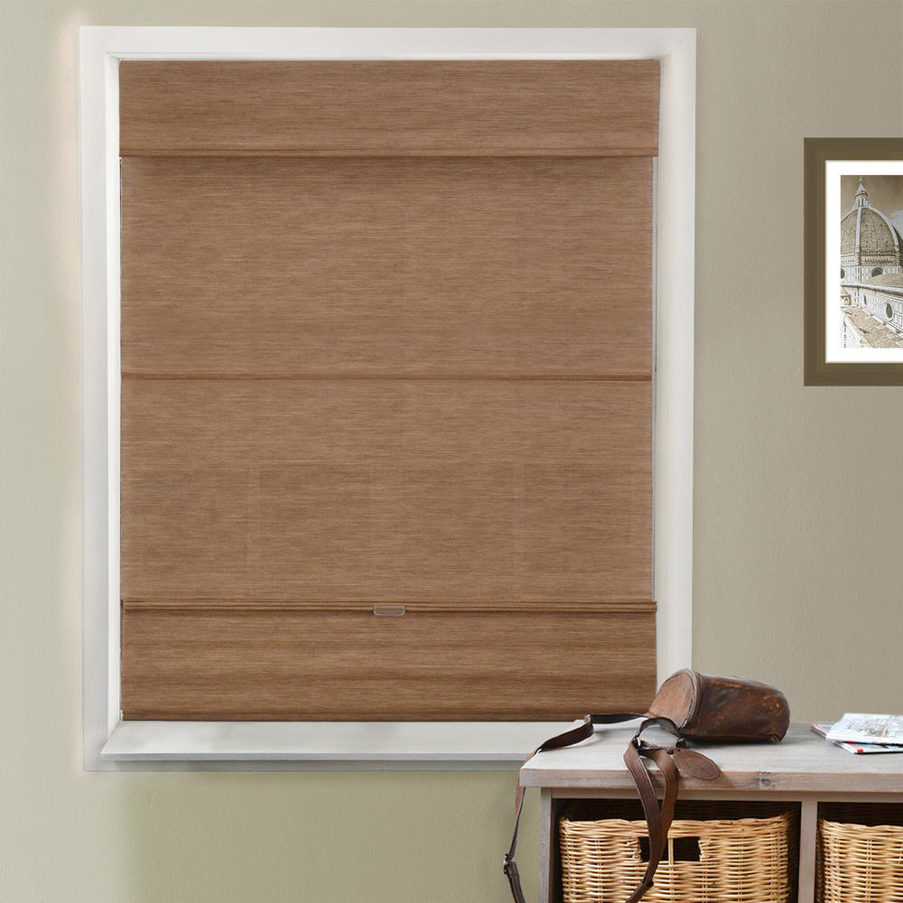 Chicology Cordless Roman Shades / Window Blind Fabric Curtain