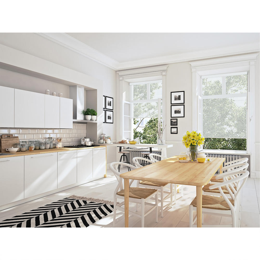 Chicology Continuous Loop Beaded Chain Roller Shades / Window Blind