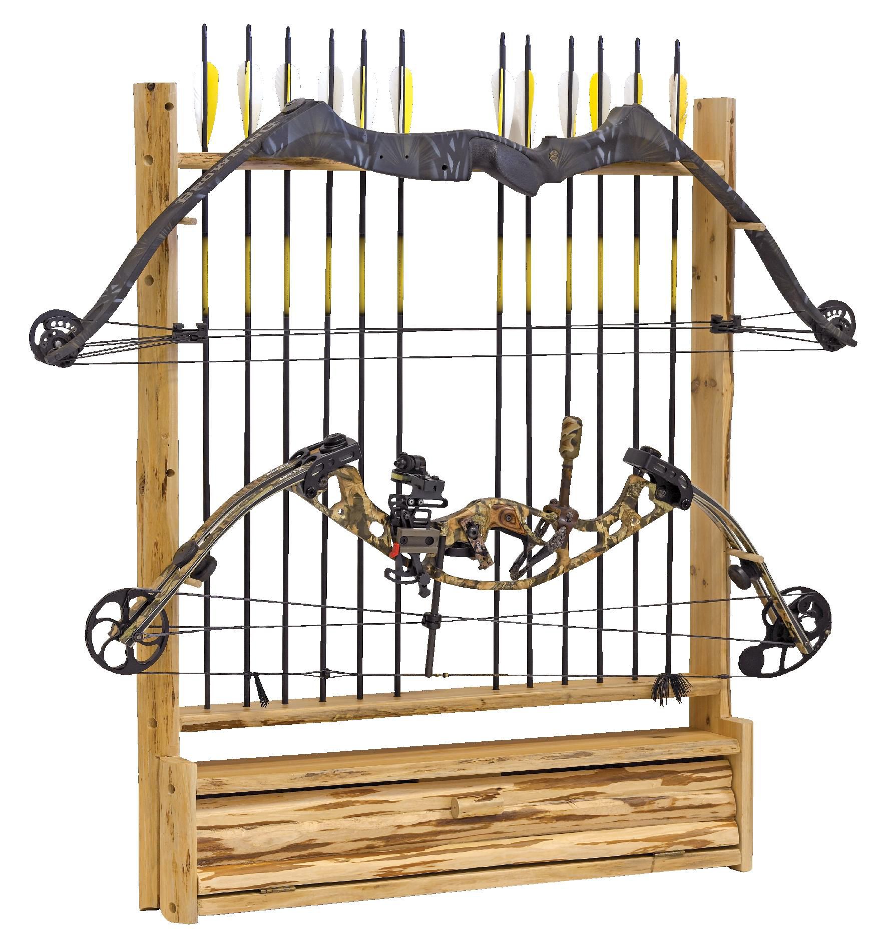 Adhesive And Screw Mount Bow Holder Archery Bow Rack, Wall Mount For ...