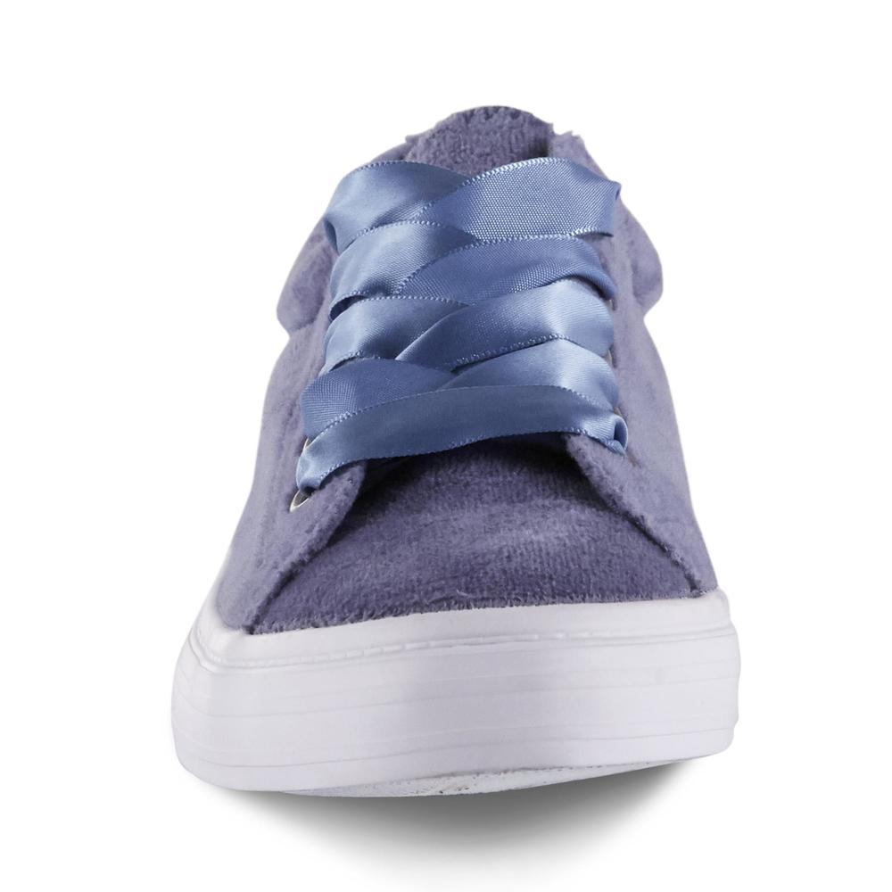 Roebuck & Co. Women's Caro Velvet Sneaker - Blue