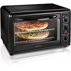 Hamilton Beach Brands Inc. Hamilton Beach Countertop Oven With Convection And Rotisserie Broiler 5 Lb. 9 In. X 13 In., Large Bl