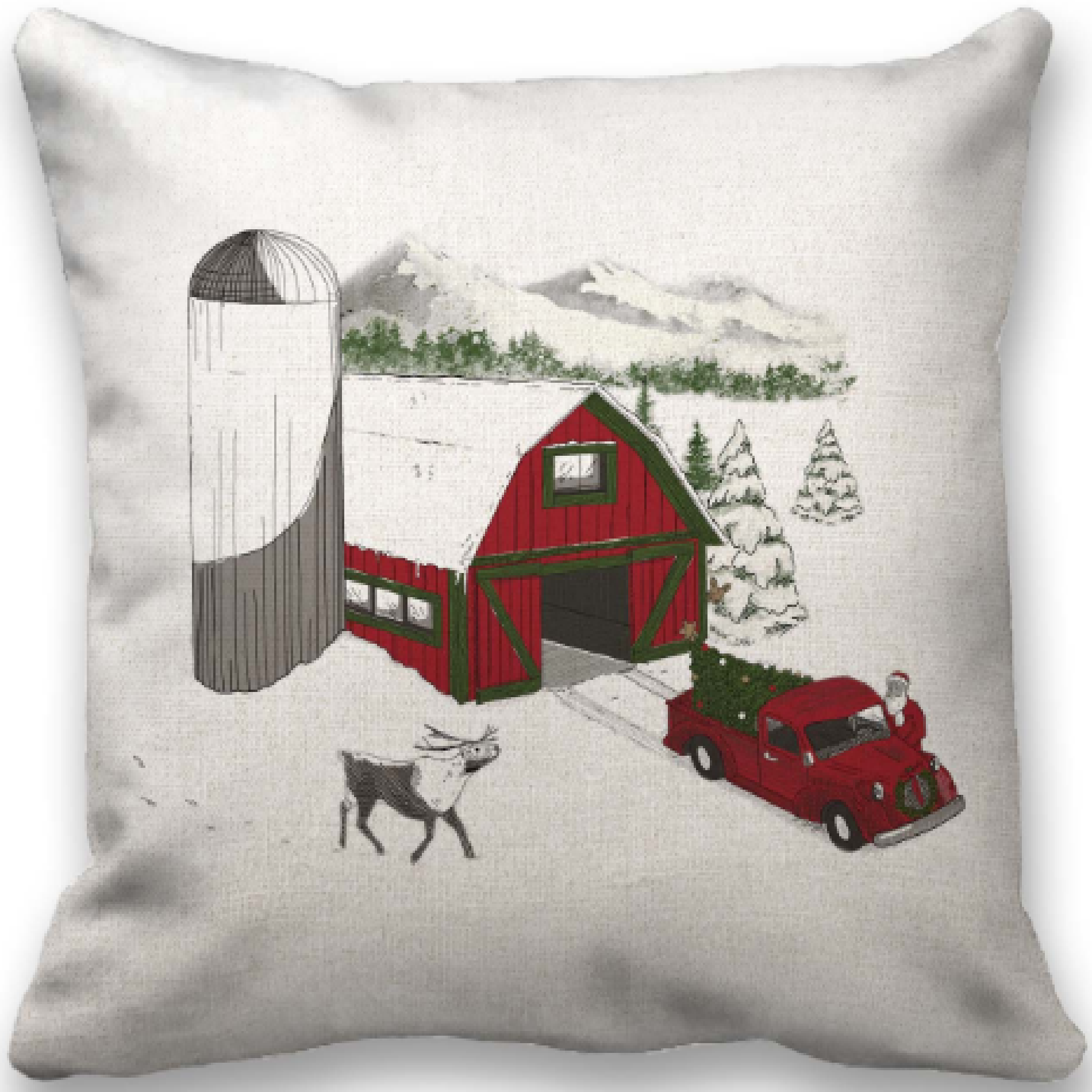 Decorative Pillow &#8211; Truck