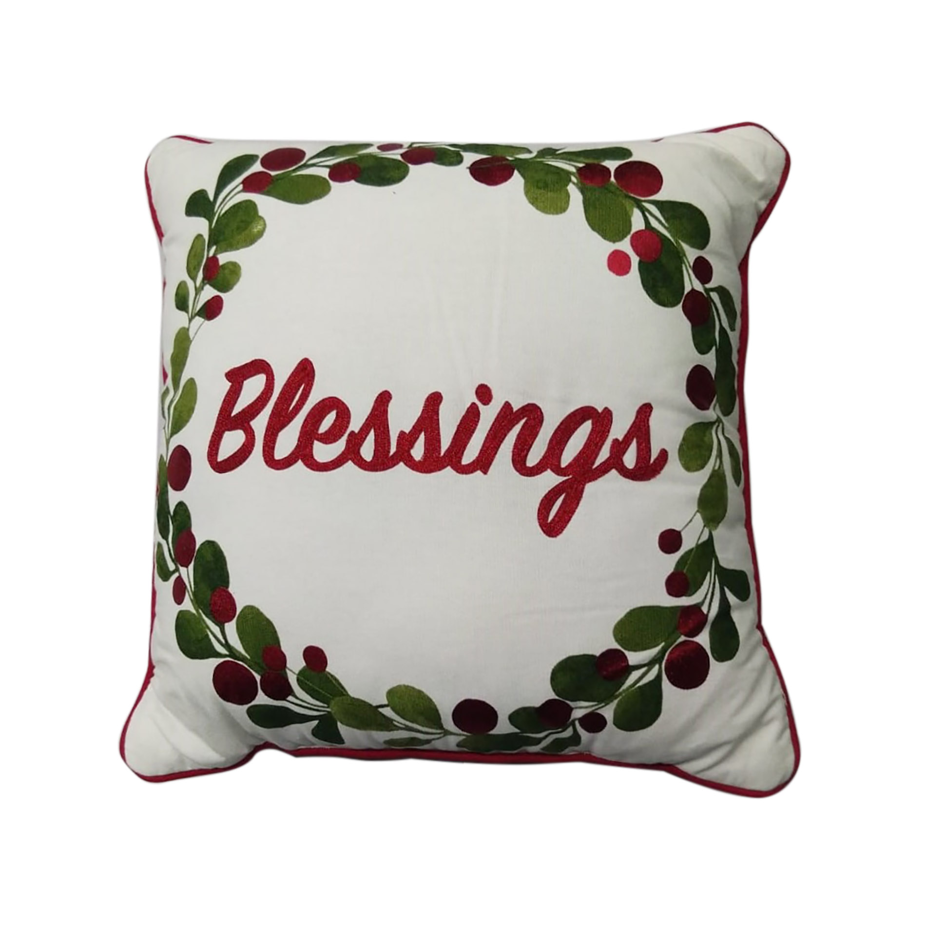 Blessings Decorative Pillow - 18" x 18"
