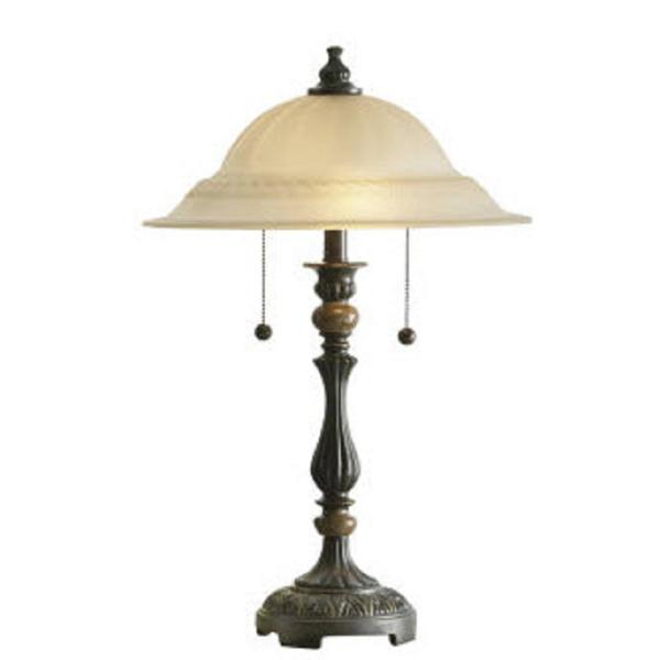 Lt70557 Frosted Glass Table Lamp Sears Outlet